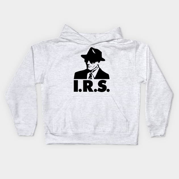 IRS Records Kids Hoodie by lavdog